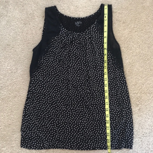 LOFT DOT KNIT TOP - Picture 7 of 7